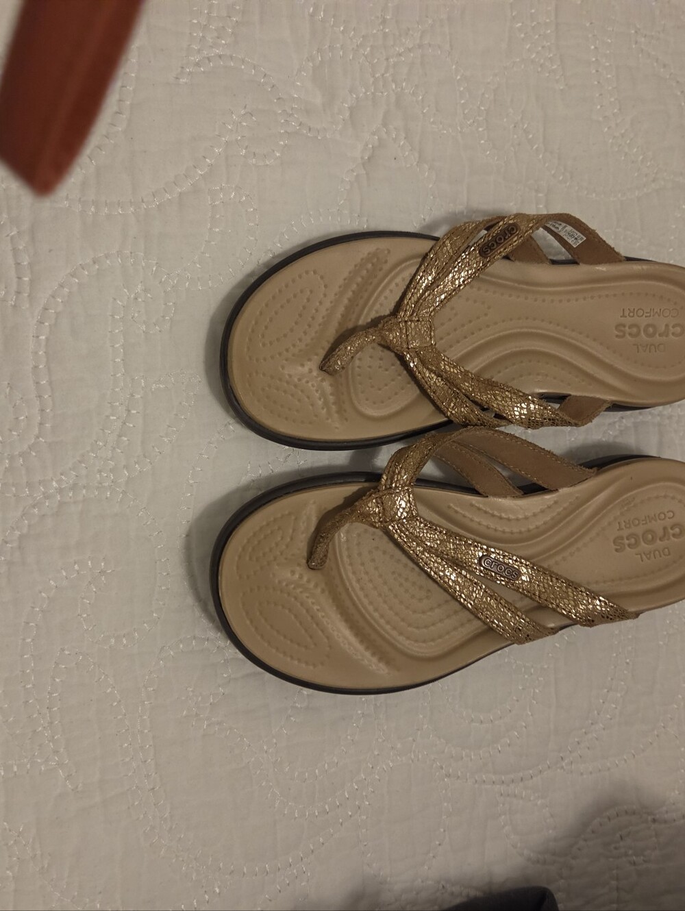 Womens Croc Sandals Size 7